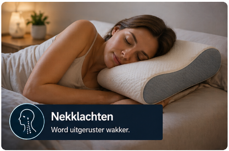 Beste kussen bij nekklachten