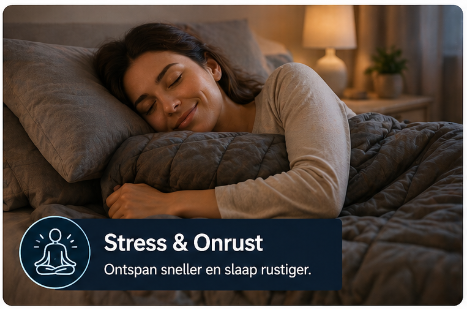 Stress en onrust tijdens slapen
